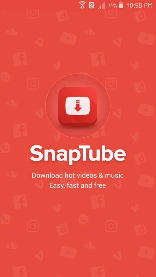 تحميل برنامج snaptube 2020 سناب تيوب لتحميل فيديوهات اليوتيوب والفيسبوك